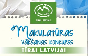 Makulatūras vākšanas konkurss “Tīrai Latvijai!”
